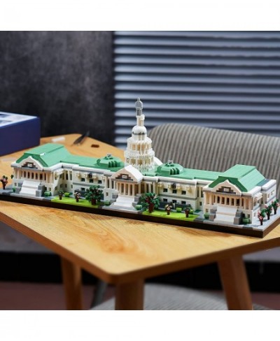 Big Size United States Capitol Architecture Model Kit Micro Block Set 3630 + for Adults and Great Gift for Any Hobbyists $111...