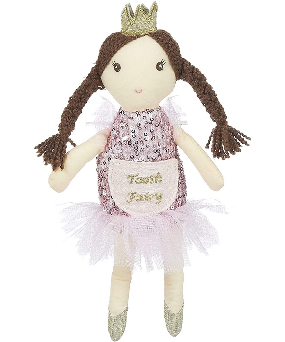 | Princess Caroline Tooth Fairy Pillow Stuffed Plush Doll with Pocket | Perfect First Loose Tooth Gift for Daughter Granddaug...