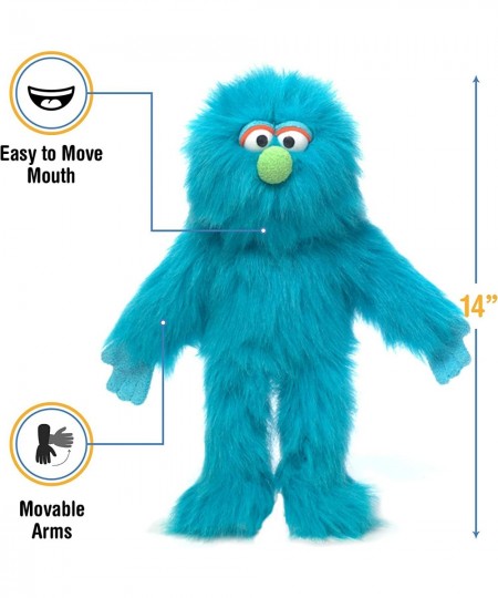 14" Blue Monster Hand Puppet $47.67 - Hand Puppets