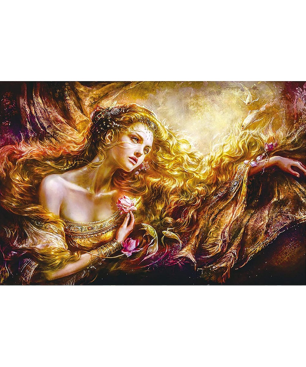 Ingooood-Jigsaw Puzzle 1000 Pieces-Fantasy Series-Blonde Girl_IG-1696 Entertainment Toys for Adult Special Graduation or Birt...