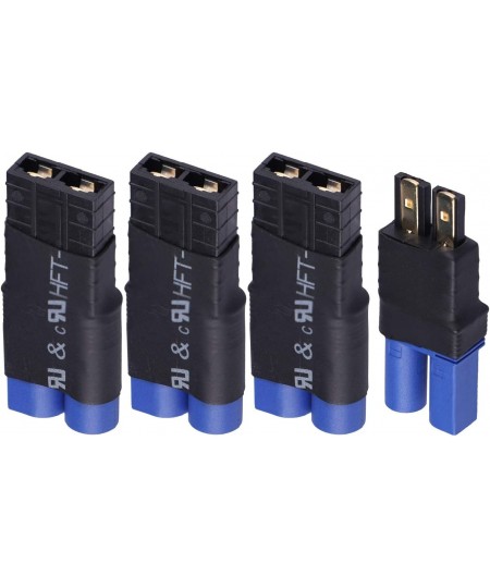 RC Battery Charger Adapter for ID Connector to EC5 Male Female Charging or Converting Battery Plugs (4-Pack) $20.46 - Hobby R...