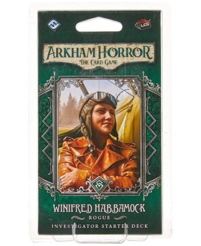 Arkham Horror The Card Game Winifred Habbamook Starter Deck | Horror Game | Mystery Game | Cooperative Card Game | Ages 14+ |...