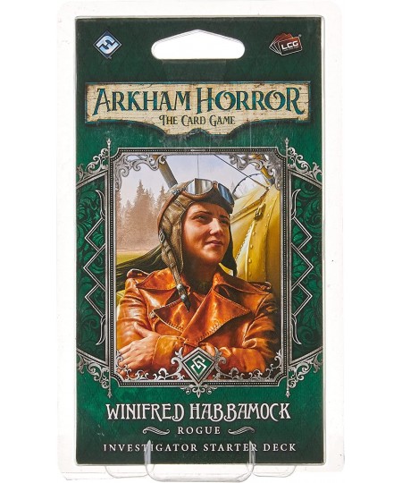 Arkham Horror The Card Game Winifred Habbamook Starter Deck | Horror Game | Mystery Game | Cooperative Card Game | Ages 14+ |...