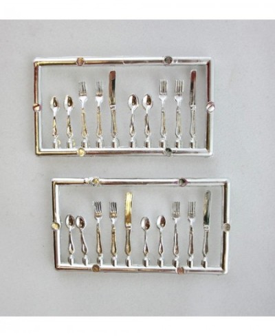 Dollhouse Miniature Silverware Set $13.90 - Dollhouse Accessories