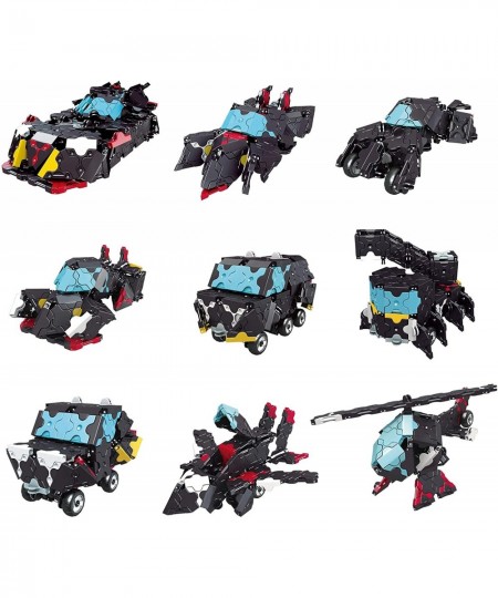 Hamacron Constructor Black Racer | 306 Pieces | 9 Models | Age 7+ | Creative Educational Construction Toy Block | Made in Jap...