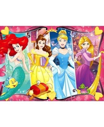 Disney Princess Heartsong 60 Piece Glitter Jigsaw Puzzle for Kids – Every Piece is Unique Pieces Fit Together Perfectly $28.8...