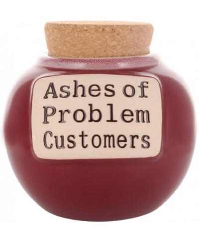 Ashes of Problem Customers Piggy Bank Office Candy Jar Boss Gifts $47.62 - Kids' Money Banks