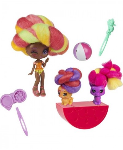 Candylocks 3-Pack Margo Punch 3-inch Scented Collectible Surprise Doll and 2 Pets with Accessories $16.78 - Dolls