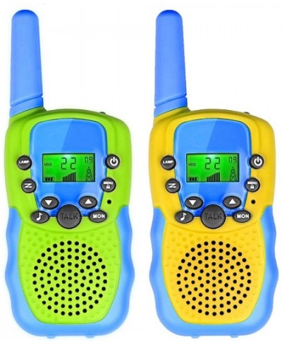 Kids Walkie Talkie 2 Pack Walkie with 22 Channels LCD Screen VOX Flashlight 10 Call Tones $49.99 - Kids' Walkie Talkies