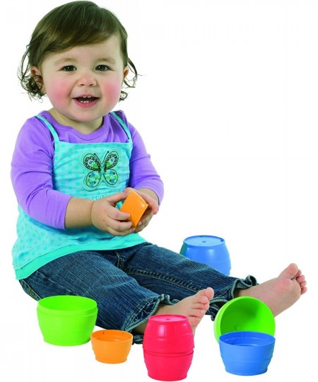 Stack and Nest Barrels and Blocks Bundle Toy for Babies and Toddlers 1 Year and Up 16 Piece Set (Amazon Exclusive) $16.47 - E...