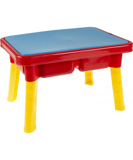 Water or Sand Sensory Table with Lid and Toys - Portable Covered Activity Playset for The Beach Backyard or Classroom $35.39 ...