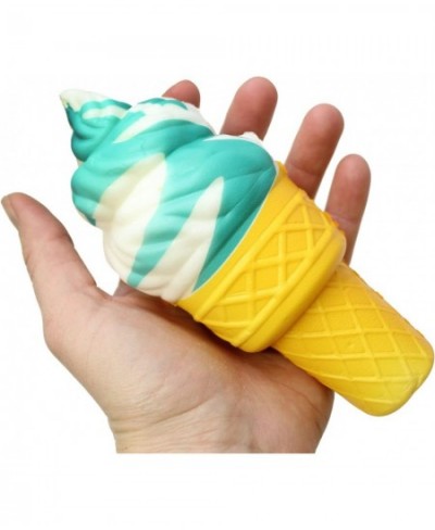 Large Ice Cream Cone Squishy Slow Rise Sweet Treat - Sensory Stress Fidget Toy (Brown) $24.37 - Miniature Novelty Toys