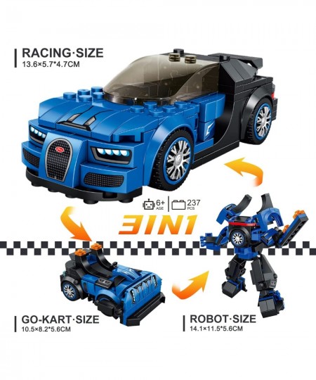 Building Blocks Toy Kit 3 in 1 Building Set Super Sports Model Car Gifts Cool Toy for Birthday Christmas for Boys Kids New 20...