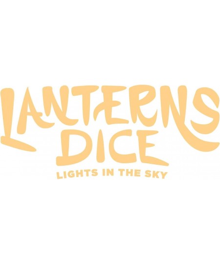 Lanterns Dice - Lights in The Sky Card Dice Board Game 2-4 Players 30-45 Min Ages 10 and Up Decorate The Palace Lake with Flo...