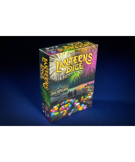 Lanterns Dice - Lights in The Sky Card Dice Board Game 2-4 Players 30-45 Min Ages 10 and Up Decorate The Palace Lake with Flo...