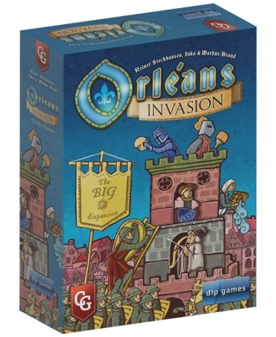 : Orleans Invasion Expansion Strategy Board Game 2 to 5 Players 90 Minute Play Time Ages 12 and Up $68.48 - Board Games