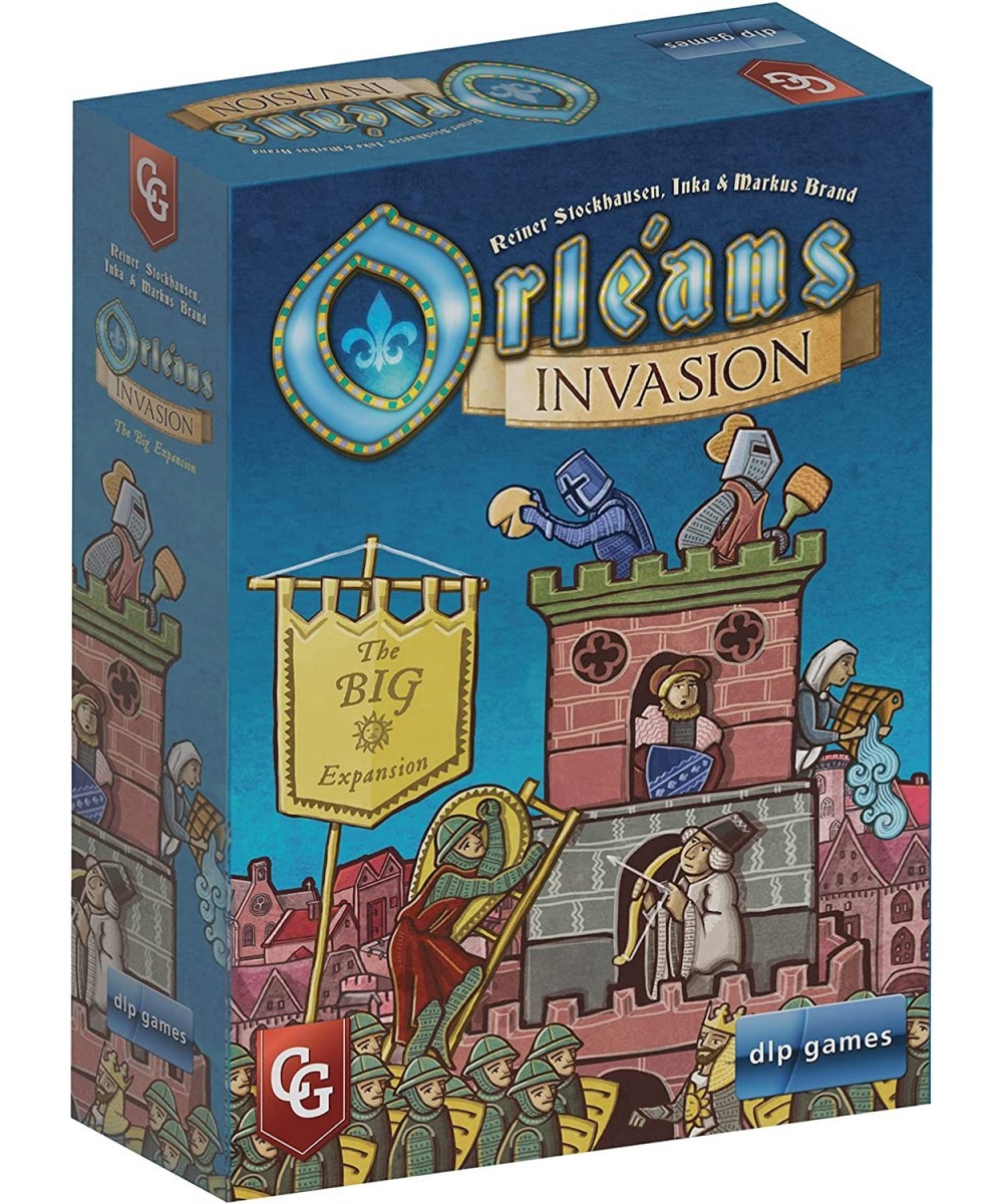 : Orleans Invasion Expansion Strategy Board Game 2 to 5 Players 90 Minute Play Time Ages 12 and Up $68.48 - Board Games