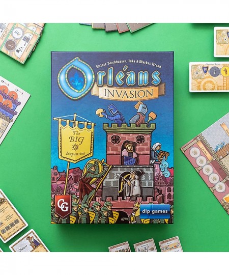 : Orleans Invasion Expansion Strategy Board Game 2 to 5 Players 90 Minute Play Time Ages 12 and Up $68.48 - Board Games