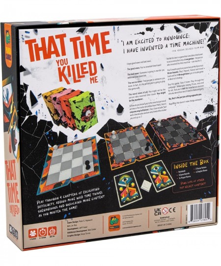 That Time You Killed Me: - Board Games Like Chess - Adult Games for Game Night - Strategy Games for Adults & Teens - 15-30 Mi...