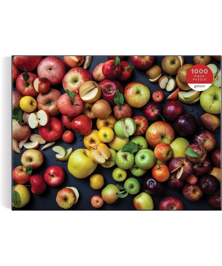 Heirloom Apples 1000 Piece Puzzle from - 27" x 20" Puzzle Beautiful Art by Julie Seabrook Ream Thick and Sturdy Pieces Fun an...