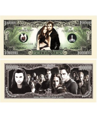 Set of 10 - Twilight Million Dollar Bill $17.21 - Gags & Practical Joke Toys