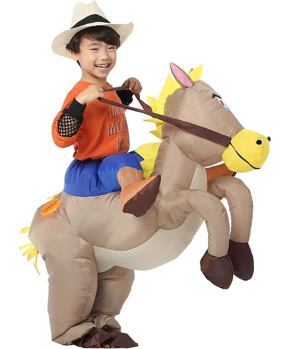 Inflatable Cowboy Costume Horse Bull Rider Fancy Dress Kid Size $58.87 - Kids' Costumes