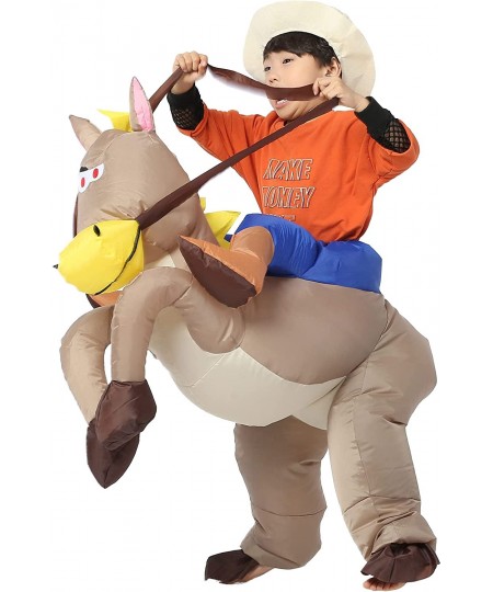 Inflatable Cowboy Costume Horse Bull Rider Fancy Dress Kid Size $58.87 - Kids' Costumes