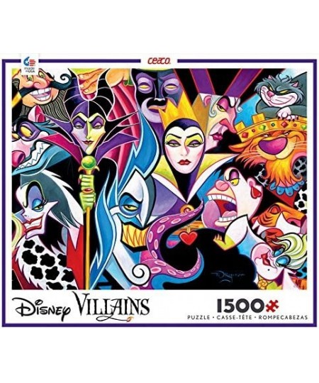 Disney - Villains - 1500 Piece Jigsaw Puzzle $22.98 - Jigsaw Puzzles