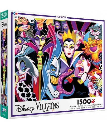 Disney - Villains - 1500 Piece Jigsaw Puzzle $22.98 - Jigsaw Puzzles