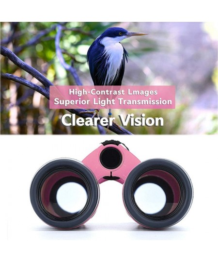 Compact Binoculars for Kids Bird Watching Hiking Camping Fishing Accessories Gear Essentials Best Toy Gifts for Boys Girls Ch...