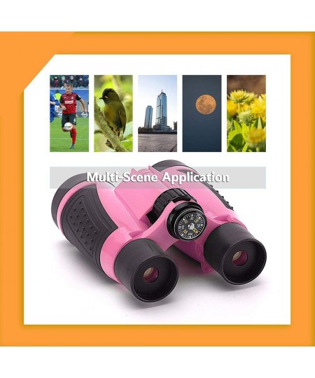 Compact Binoculars for Kids Bird Watching Hiking Camping Fishing Accessories Gear Essentials Best Toy Gifts for Boys Girls Ch...