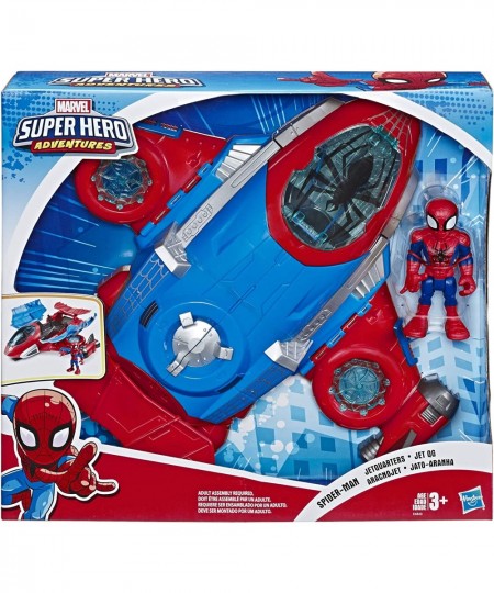 Marvel Super Hero Adventures Spider-Man Jetquarters $72.96 - Action Figures