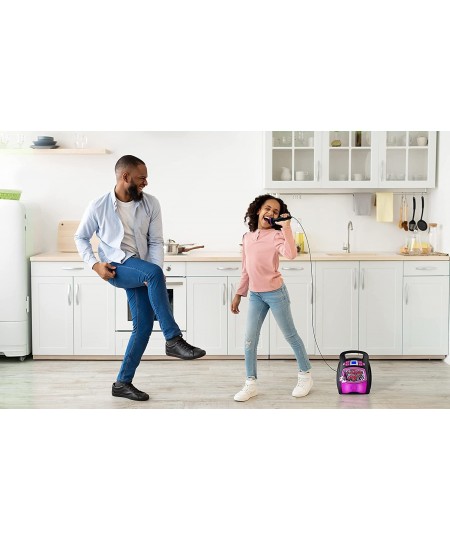 That Girl Lay Lay Karaoke Machine for Kids Bluetooth Speaker with Microphone and Karaoke Recorder to Save and Share Performan...