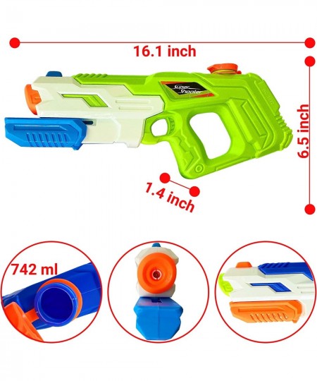 Large Water Guns for Kids Adults Squirt Guns Super Water Soaker Blaster 900cc High Capacity for Kids Adults Watergun Long Ran...