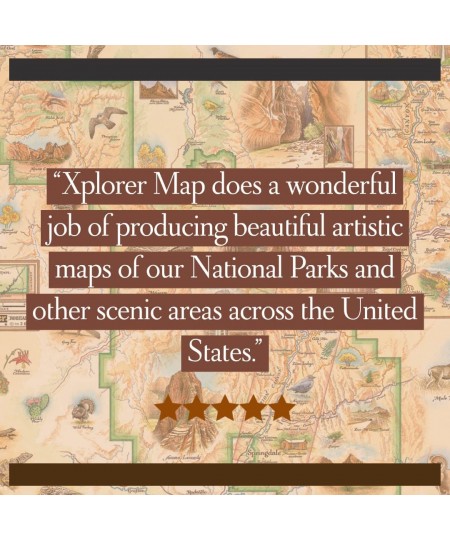 Grand Teton National Park Map Cardboard Jigsaw Puzzle - 1000 Pieces Hand-Illustrated - Educational Family Activity Ages 7+ In...