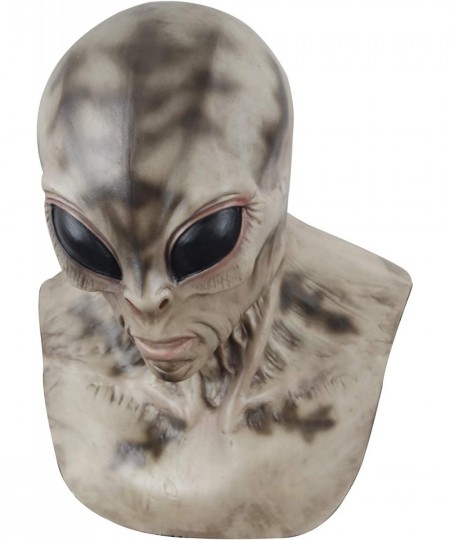 UFO Alien Mask Latex Creepy Geezer Mask Halloween Costume Party Props $33.95 - Kids' Dress-Up Accessories