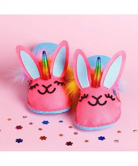 Sew Your Own Unicorn Bunny Slippers Craft Kit $34.09 - Craft Kits