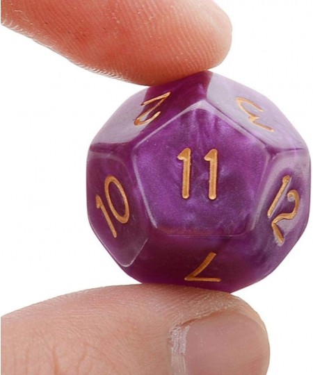 9Pcs 12-Sided Tarot Dice Resin Polyhedral Astrology Tarot Constellation Divination Tarot Cards Game Dice $16.76 - Game Access...