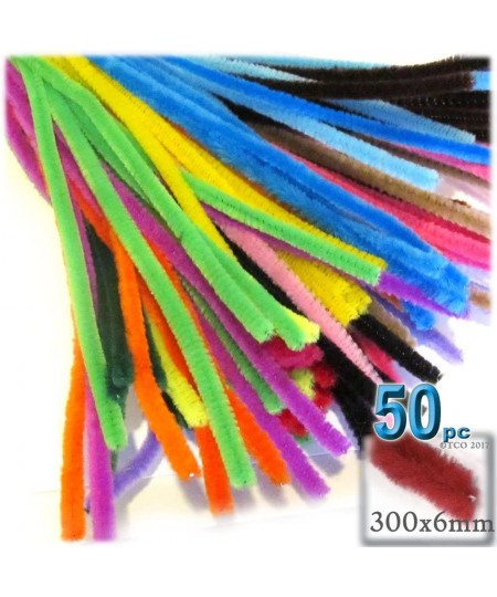 Chenille Stems Pipe Cleaner 12-inch (30-cm) 50-pc Light Pink $17.84 - Craft Pipe Cleaners