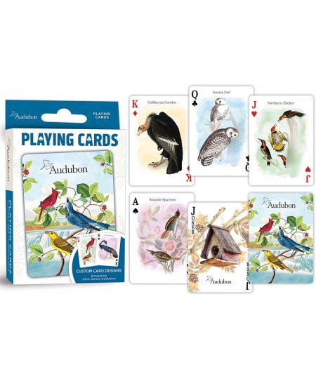 Family Games - Audubon Playing Cards - Officially Licensed Playing Card Deck for Adults Kids and Family $15.21 - Card Games