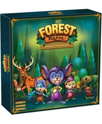 Forest Run Board Game : Awesome Jungle Adventure | Game of Skill Math Decision Making Problem Solving | Best Suited for Ages ...