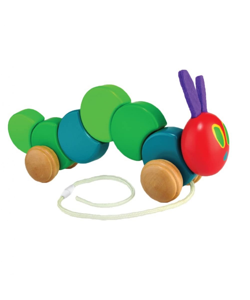 World of Eric Carle The Very Hungry Caterpillar Wood Pull Toy $40.73 - Early Development & Activity Toys