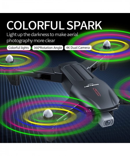 RC Drones for Kids Adults beginner with Camera 1080P WiFi FPV Remote Control Quadcopter with RGB LED Lights Optical flow 3D F...