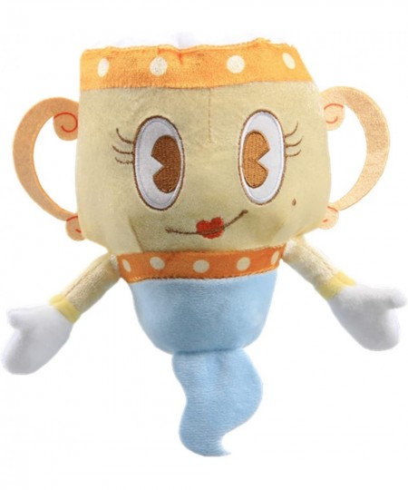 Cuphead Plush Toys Mugman Rumor Honeybottoms Captain Brineybeard Legendary Chalice Stuffed Plushies Figure Doll Gift for Kids...