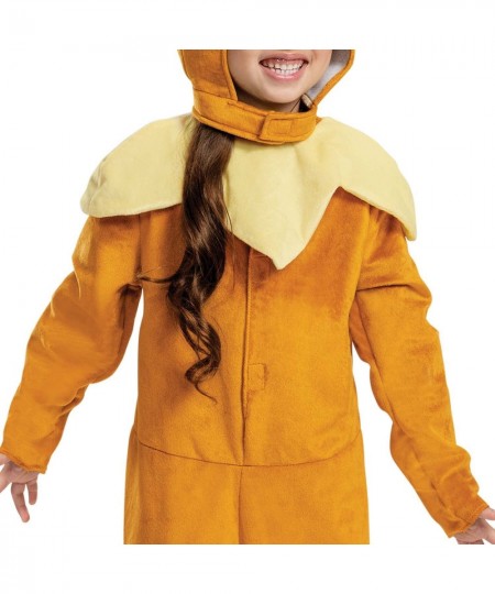 Eevee Costume for Kids Official Pokemon Costume Hooded Jumpsuit $26.08 - Kids' Costumes