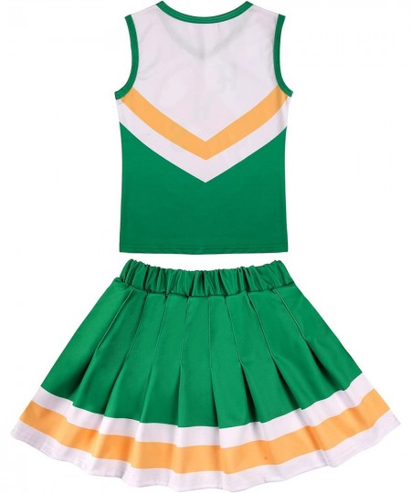 Girls Cheerleader Costume Hawkins Cheerleading Outfit Youth Stranger Cosplay S4 Dress Up for Halloween Party $39.47 - Kids' C...