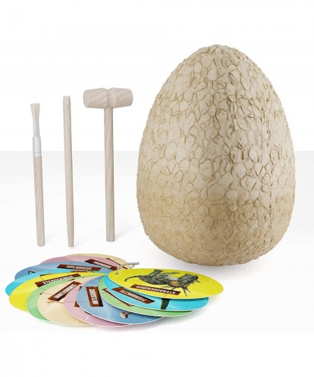 Jumbo Dino Egg Easter Activity - Unearth 12 Unique Large Surprise Dinosaurs in One Giant Filled Egg - Discover Dinosaur Archa...