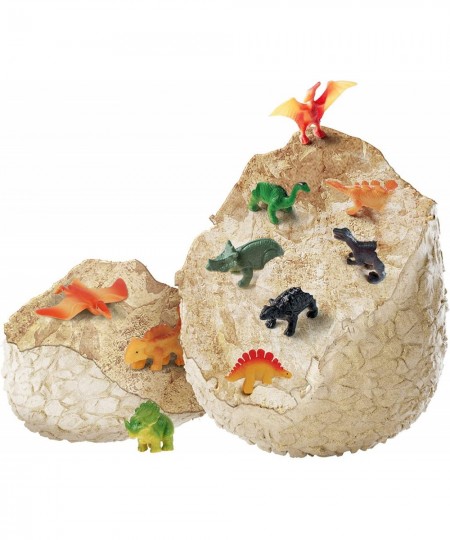 Jumbo Dino Egg Easter Activity - Unearth 12 Unique Large Surprise Dinosaurs in One Giant Filled Egg - Discover Dinosaur Archa...