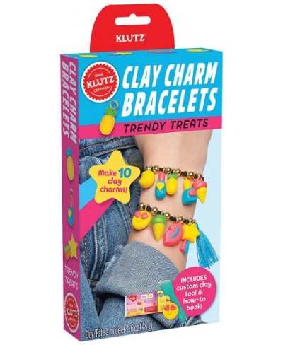 Clay Charm Bracelets: Trendy Treats Craft Kit $21.14 - Craft Kits