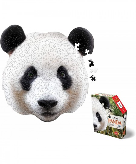 PANDA 300 Piece Jigsaw Puzzle For Ages 10 and up - 6014 - Unique-Shaped Border Challenging Random Cut Deluxe Five-Sided Box F...